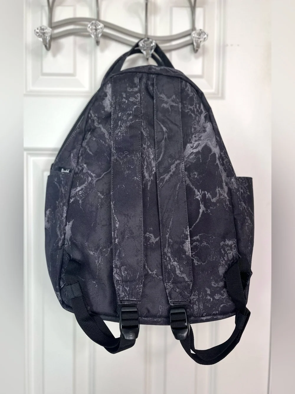 Herschel Nova Mid Volume Backpack Black Marble NWOT